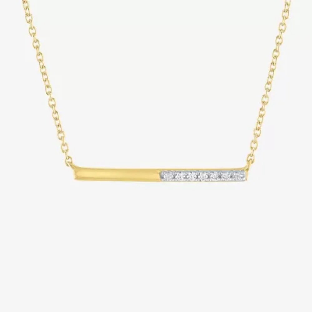 Jcpenney gold deals bar necklace