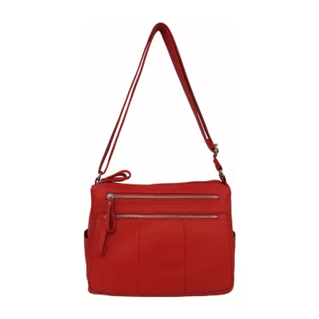Calvin Klein Millie Double Zip Crossbody Bag | MainPlace Mall