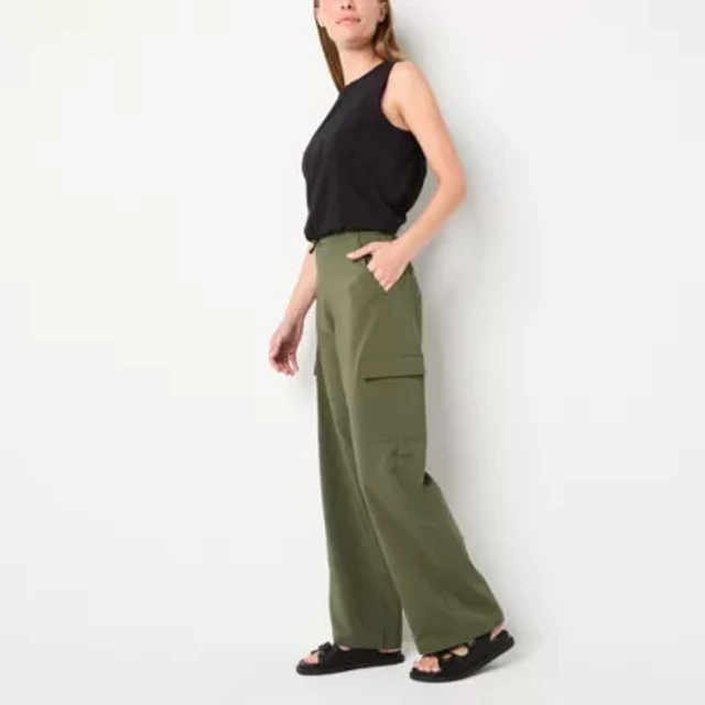 【SATIIIZ】Londe Peach Utility Cargo Pants SATIIIZ】Londe Peach Utility Cargo Pants Smoke Rise Utility