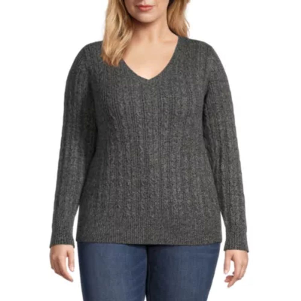 St john's bay shop v neck sweater