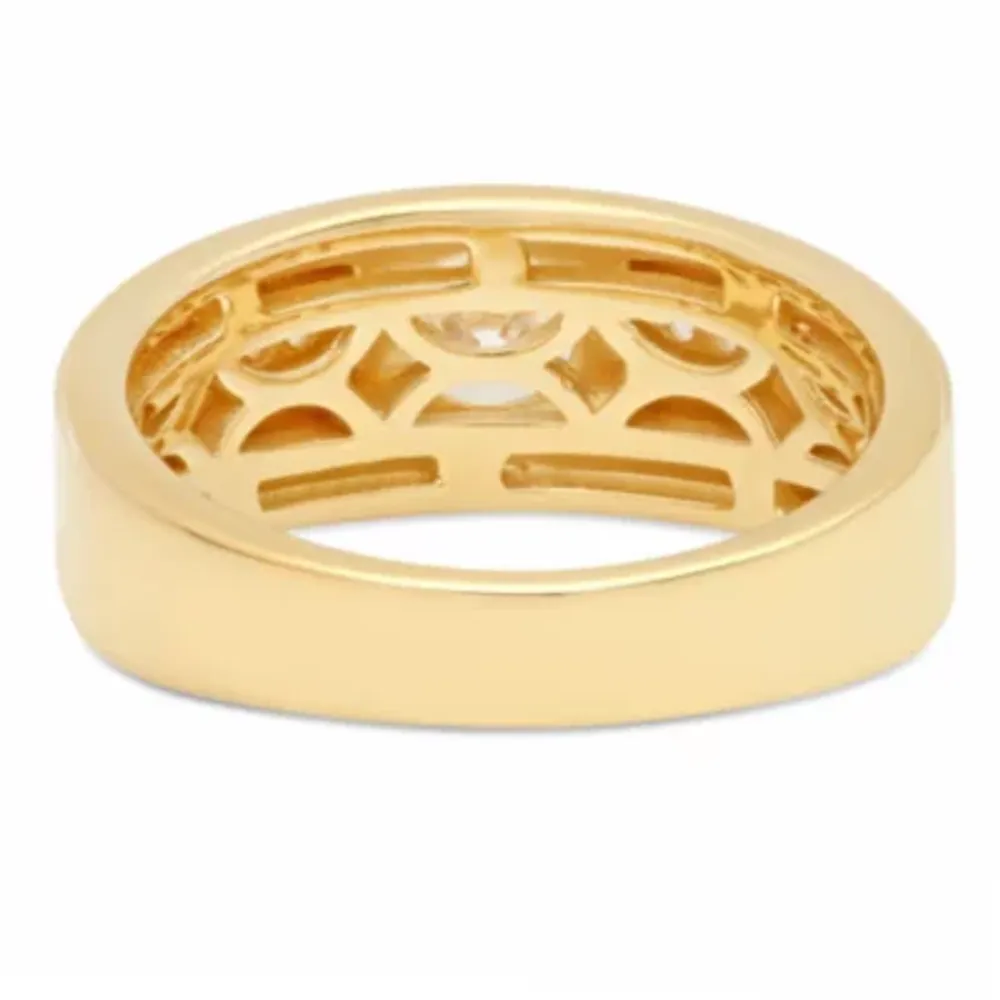 Jcpenney mens hot sale gold rings