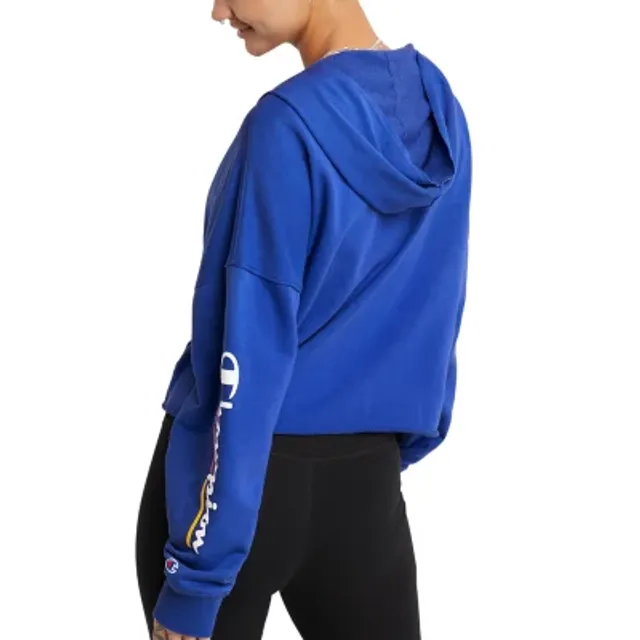 Womens blue clearance champion hoodie