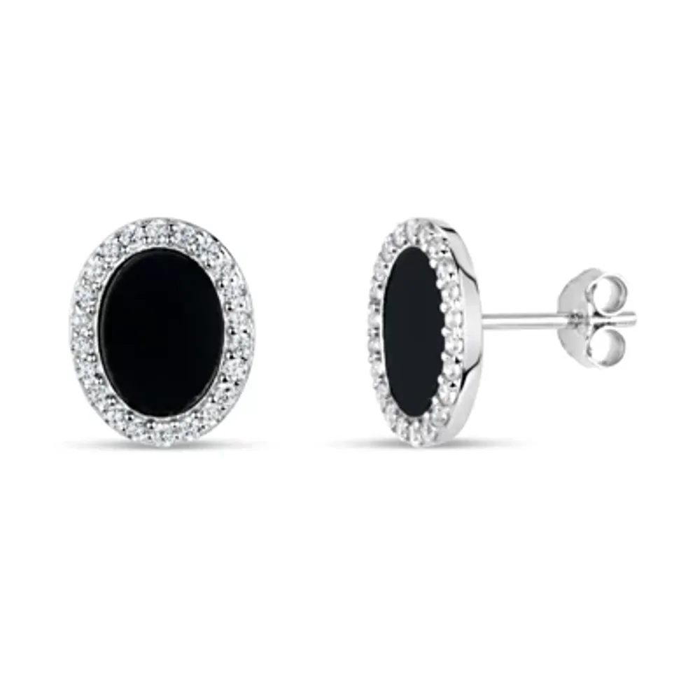 Jcpenney hot sale black earrings