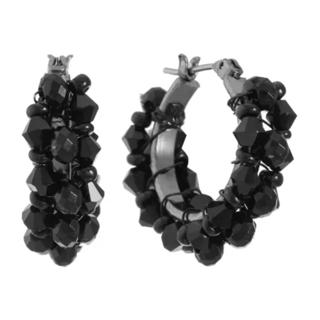 Jcpenney hot sale black earrings