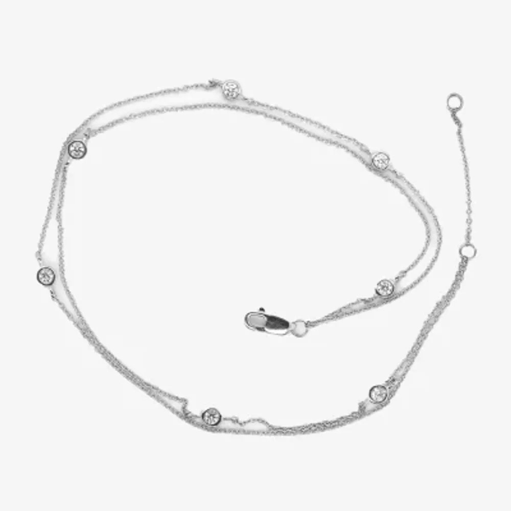 10 inch sterling silver ankle deals bracelet