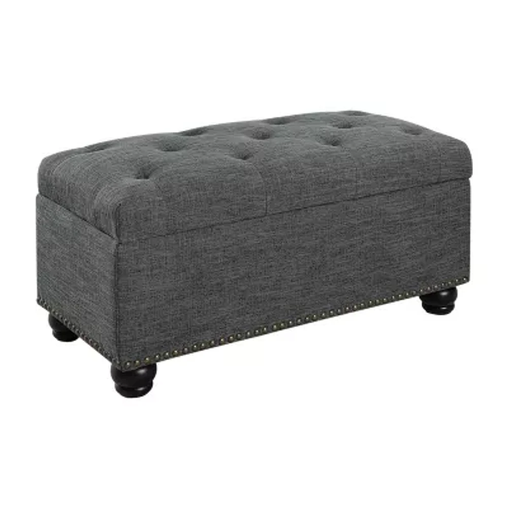 Jcpenney storage ottoman discount