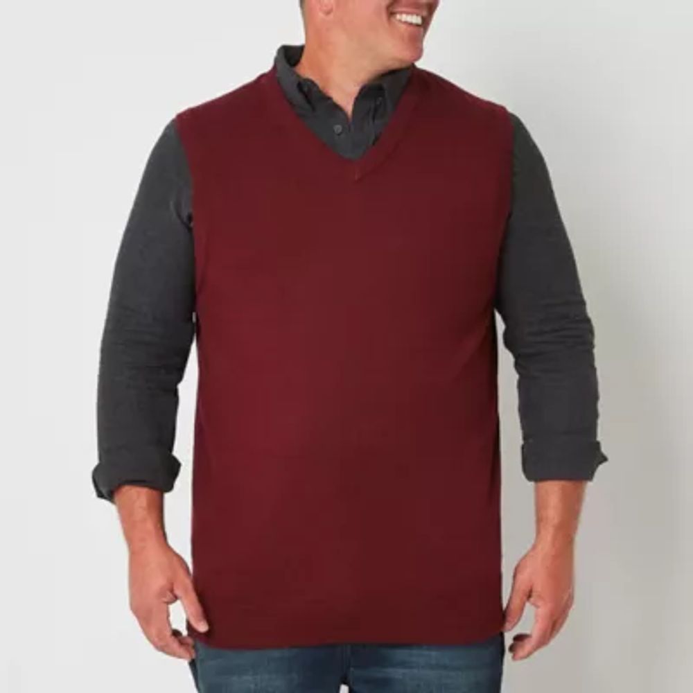 Big & tall sale sweater vests