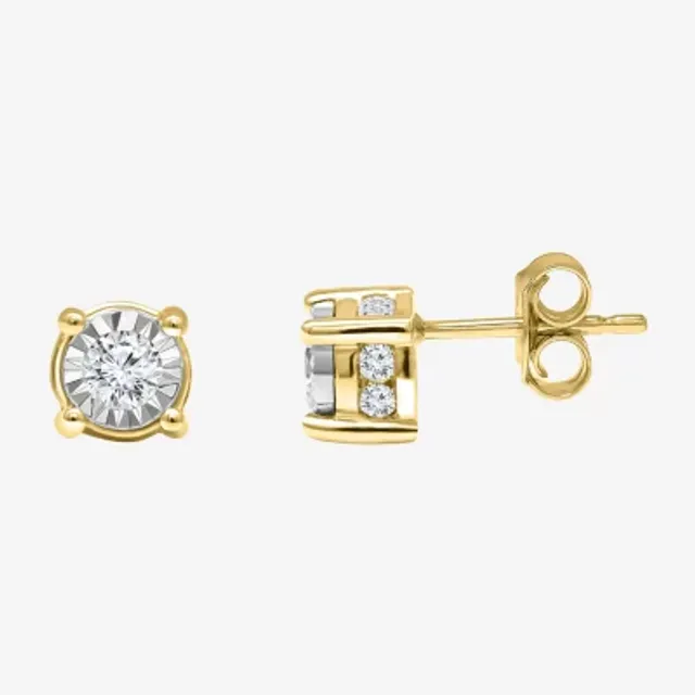 Jcp diamond on sale stud earrings