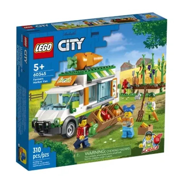 LEGO City Farm Farmers Market Van 60345 Building Set (310