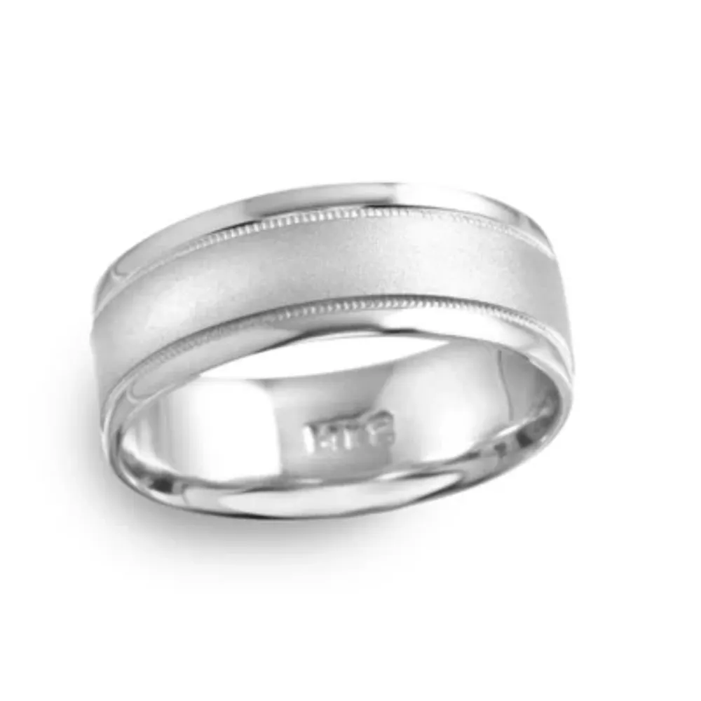 Jcpenney mens gold hot sale wedding bands