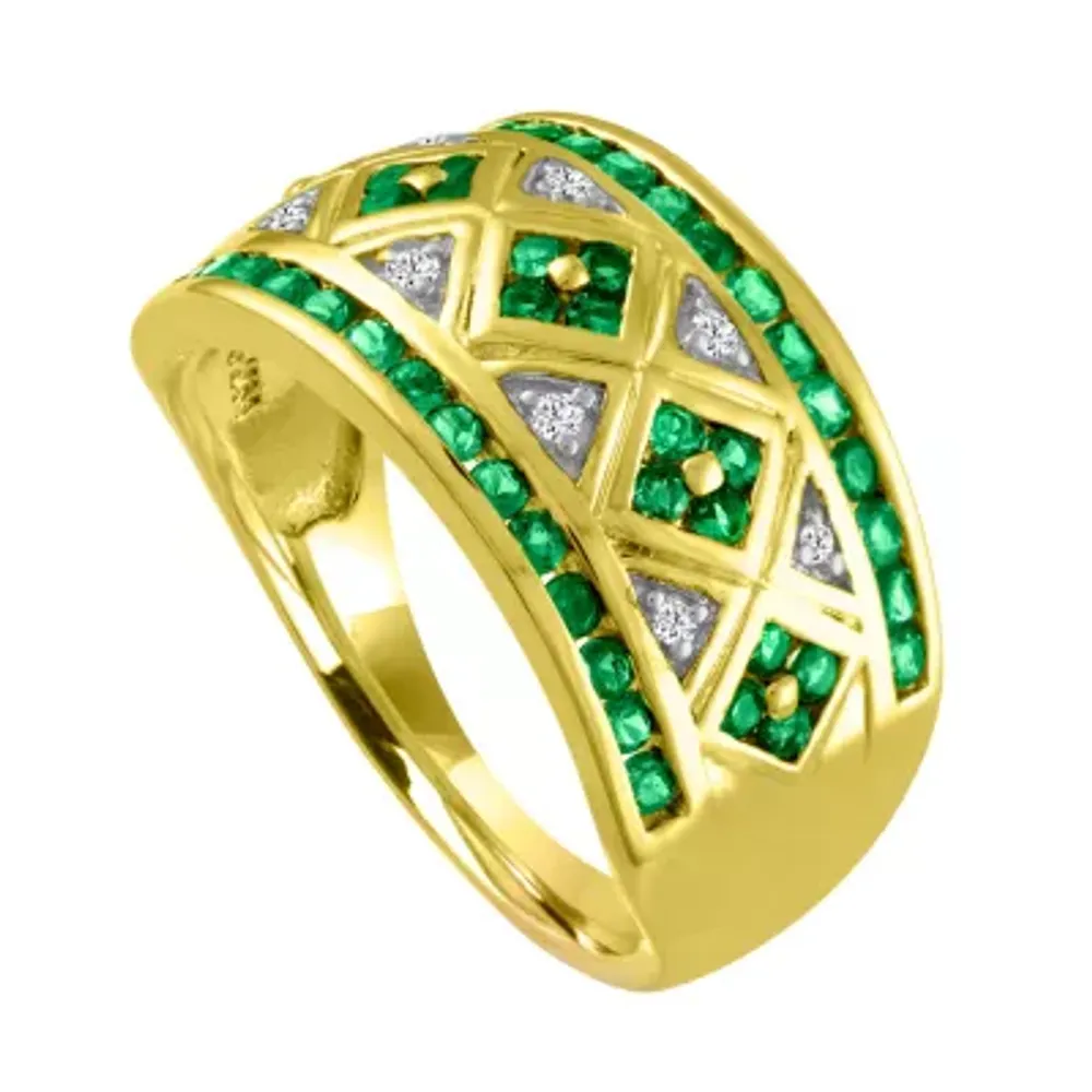 Jcpenney hot sale emerald rings