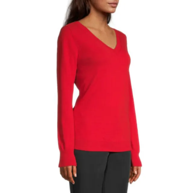 Worthington v neck on sale sweater