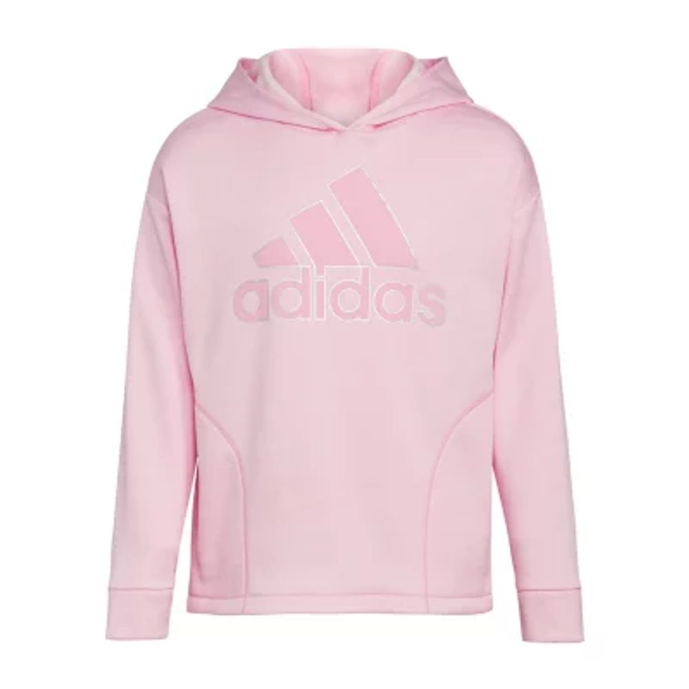 Blush pink adidas on sale sweatshirt