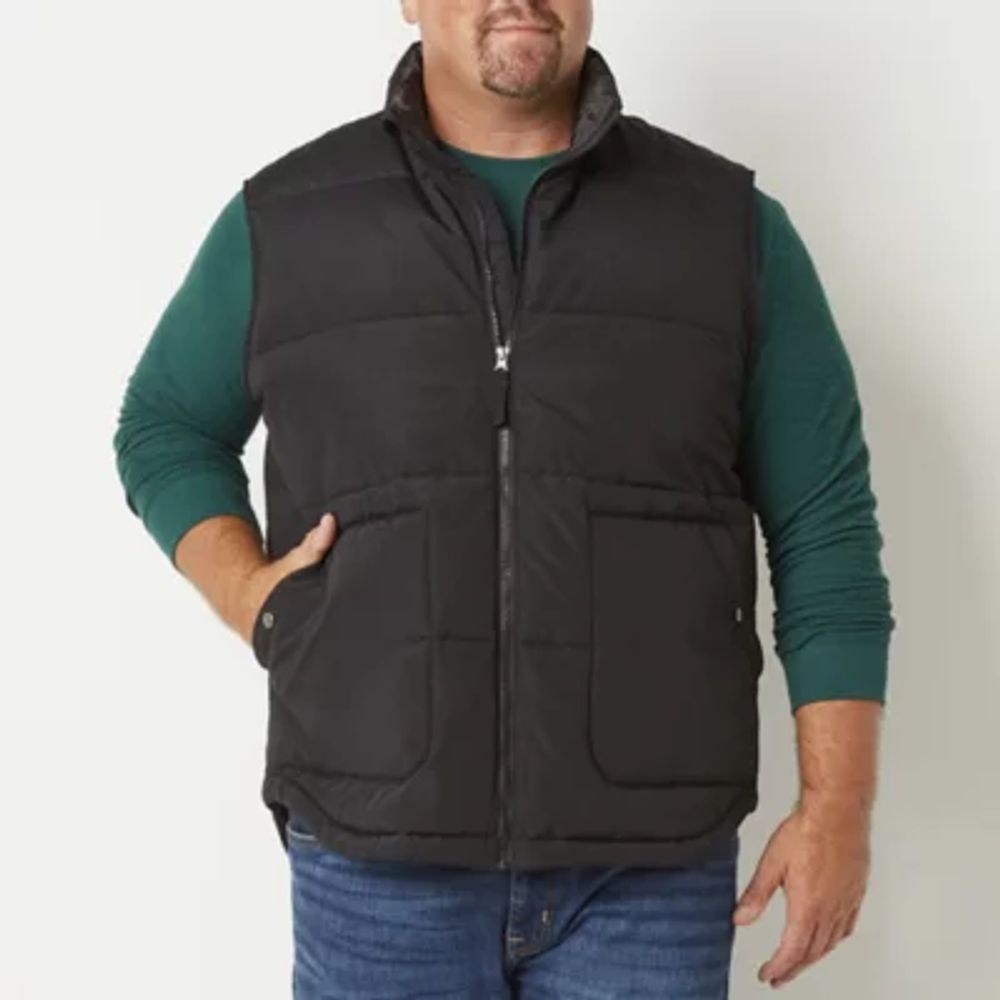 Men's big and sale tall puffer vest