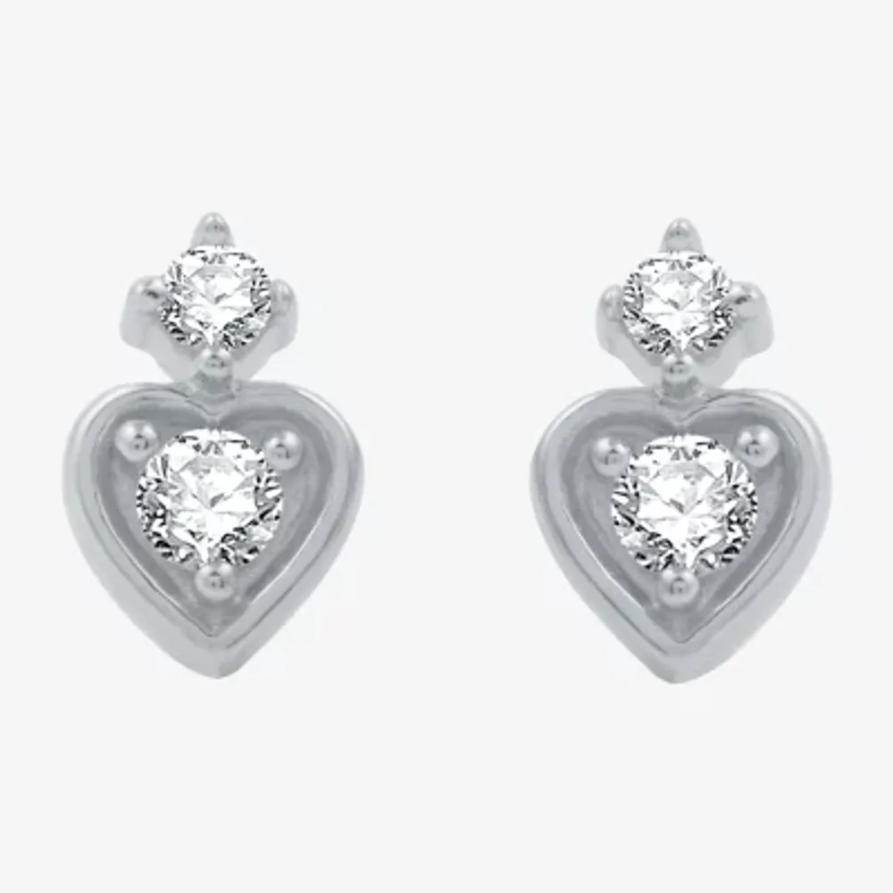 Jcpenney deals heart earrings