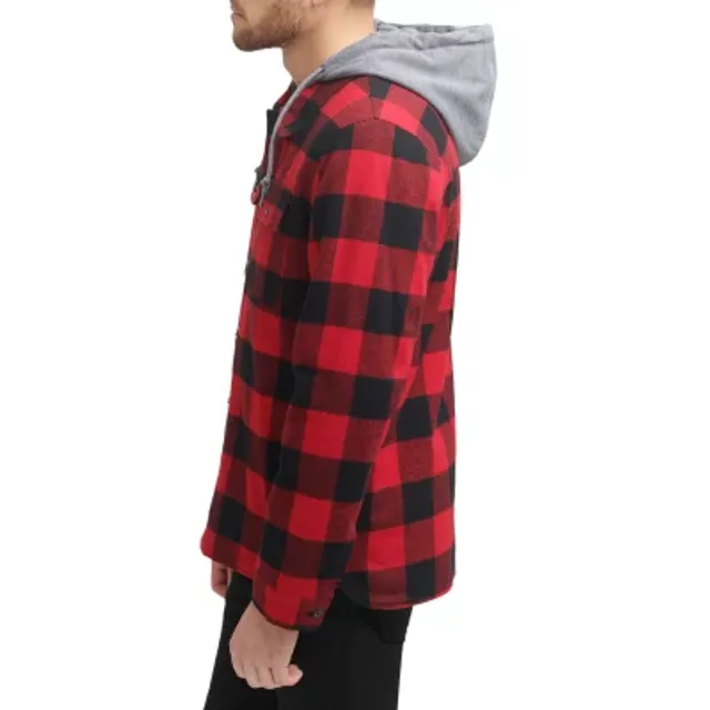 Levi's® Mens Hooded Flannel Shirt Jacket | Arden Fair Levi's® Mens Hooded Flannel Shirt Jacket | Arden Fair
