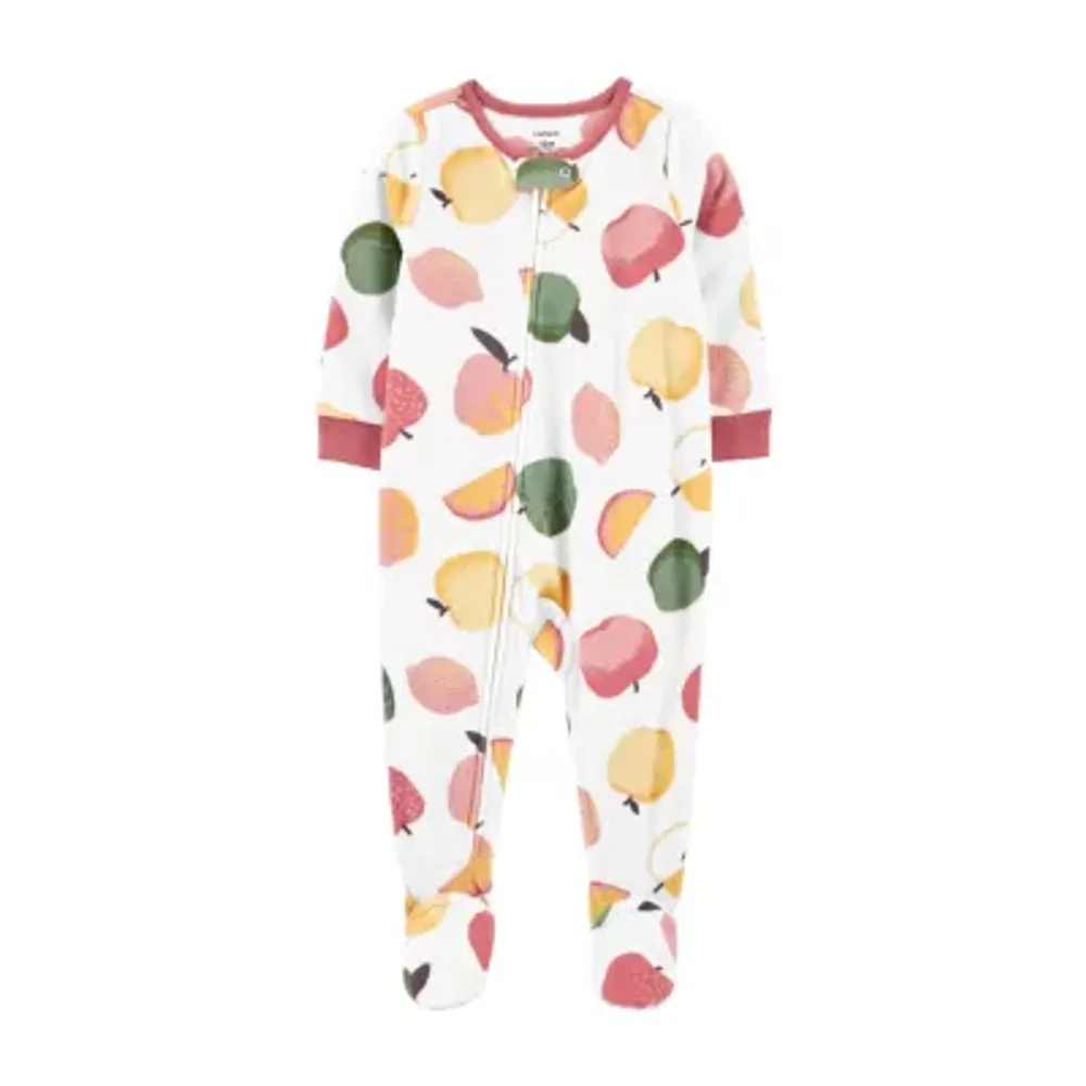 Carter's big girl online footed pajamas