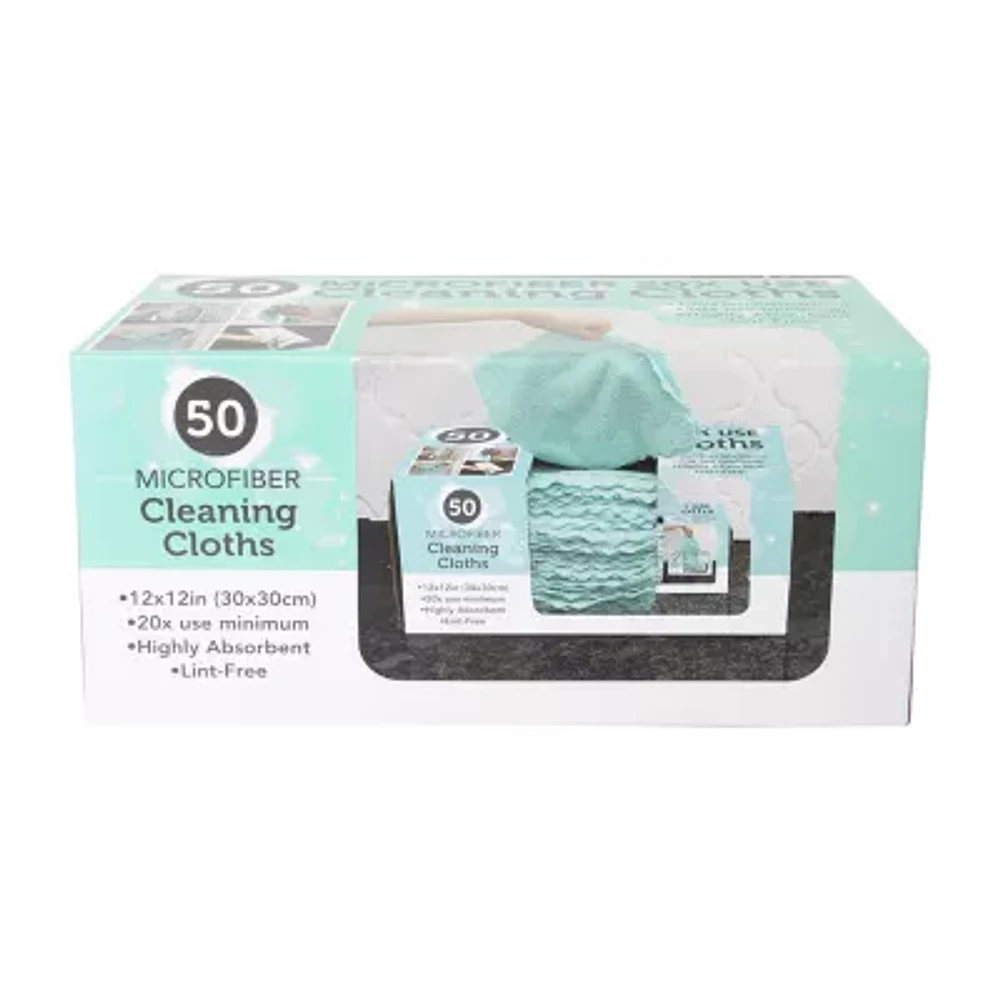 Ritz Box 50pc. Microfiber Cleaning Cloths CoolSprings Galleria