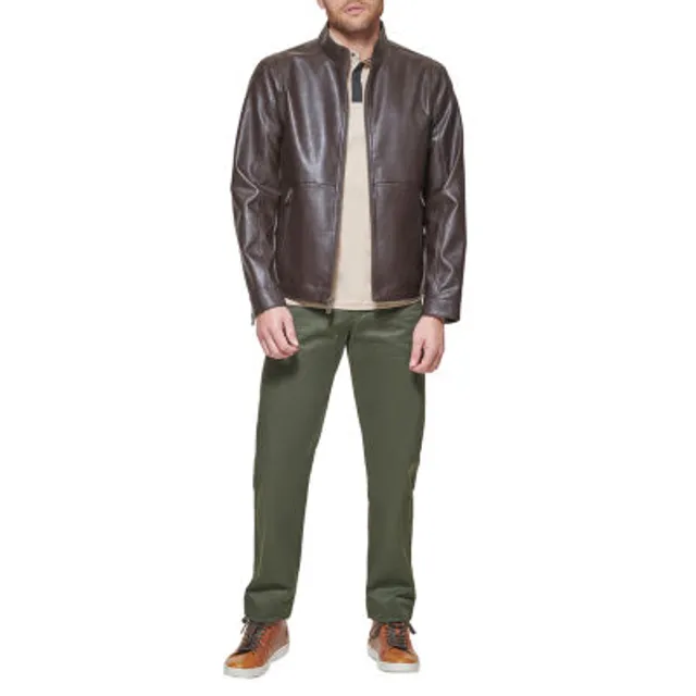 Jcp mens leather outlet jackets