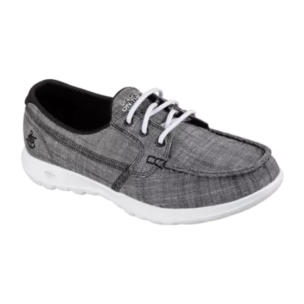 Womens navy skechers go clearance walk