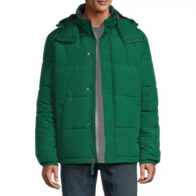 Jcpenney puffer hot sale jacket mens