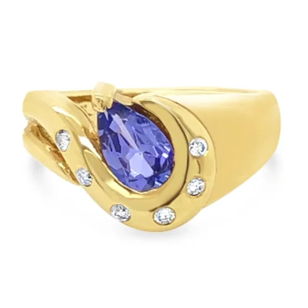 Jcpenney on sale tanzanite rings