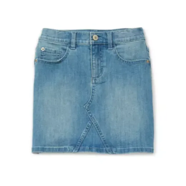 Blue jean outlet skirts jcpenney