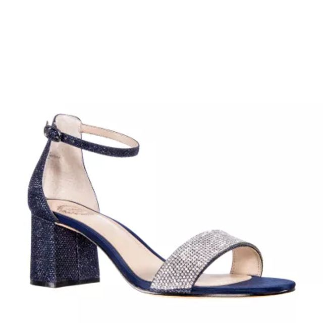 Navy blue hot sale heels jcpenney