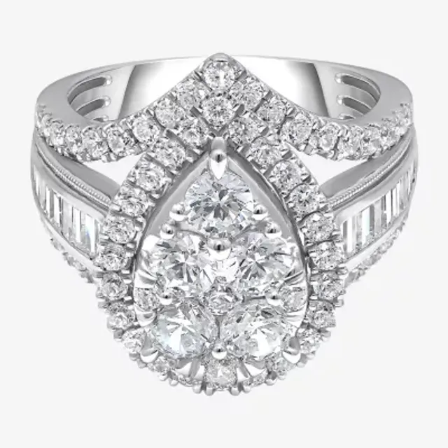 Sam's club pear sale shaped engagement ring