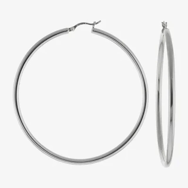 SILVER925 ROUND HOOP EARRINGS/シルバー/ピアス Amazon.com: 925 Sterling Silver 2.5mm Round Hoop Earrings