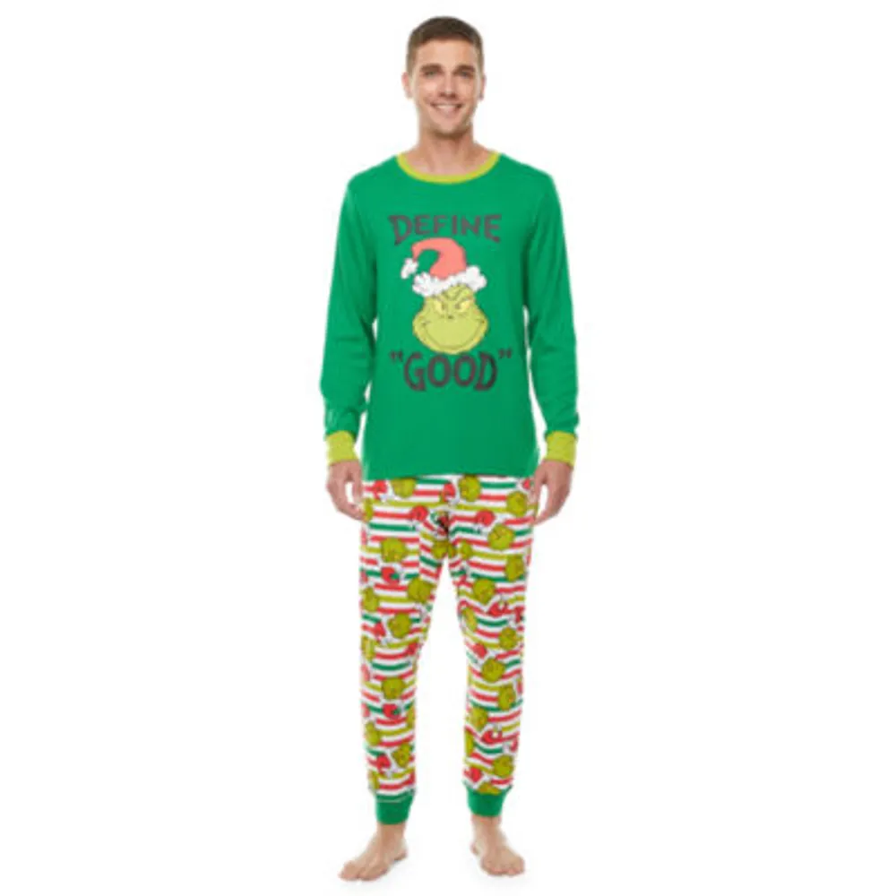 Grinch pajamas online jcpenney