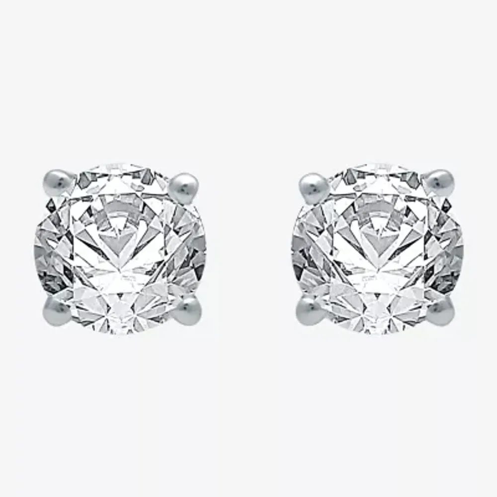 Jcp diamond store stud earrings