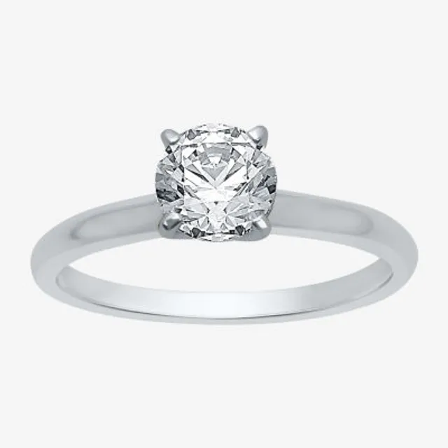 Jcpenney white gold hot sale engagement rings