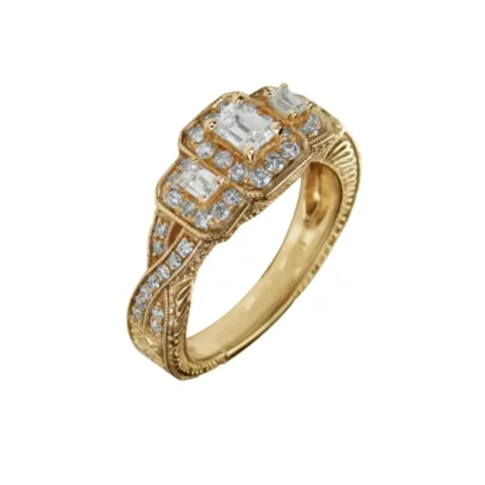 Jcpenney white gold wedding on sale rings