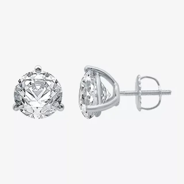 Jcpenney princess cut diamond on sale earrings