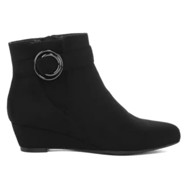 Jcpenney womens best sale wedge boots