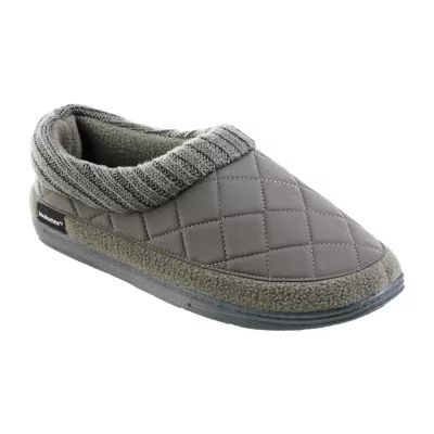 Isotoner signature men's herringbone logan slippers hot sale