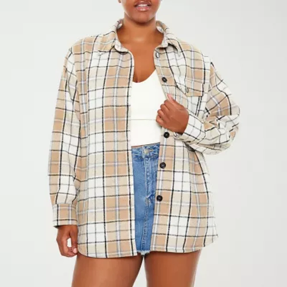 Forever 21 checkered jacket best sale