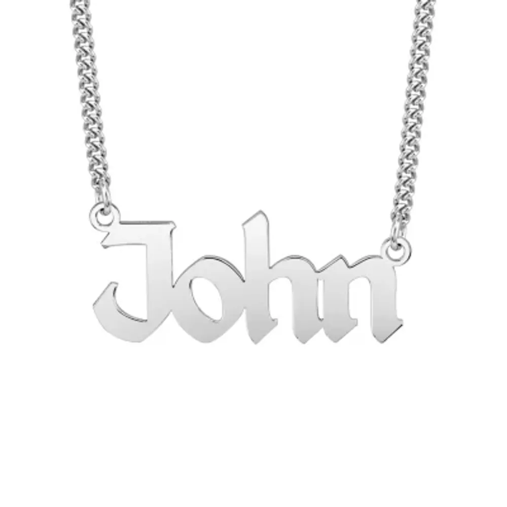 Jcpenney mens hot sale silver chains