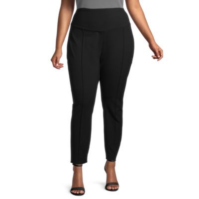 Jcpenney ponte pants best sale