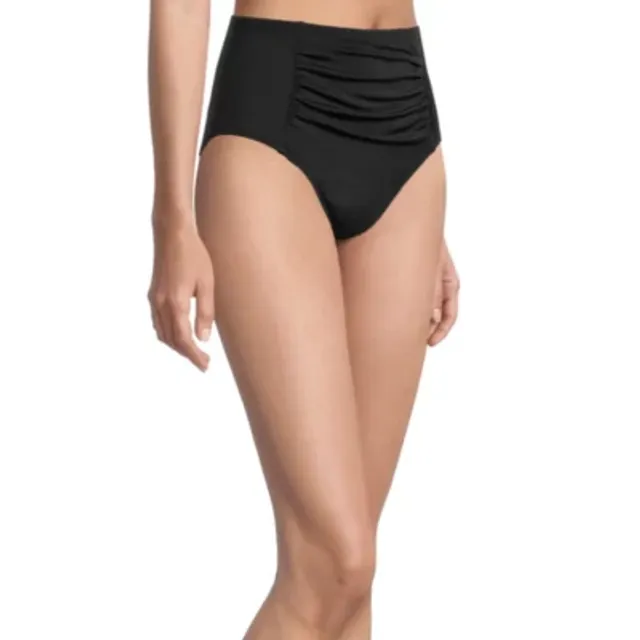 Jcpenney high waisted hot sale swim bottoms