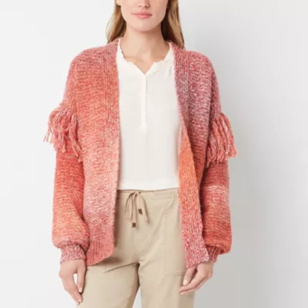 Women's long sleeve open front cardigan sale