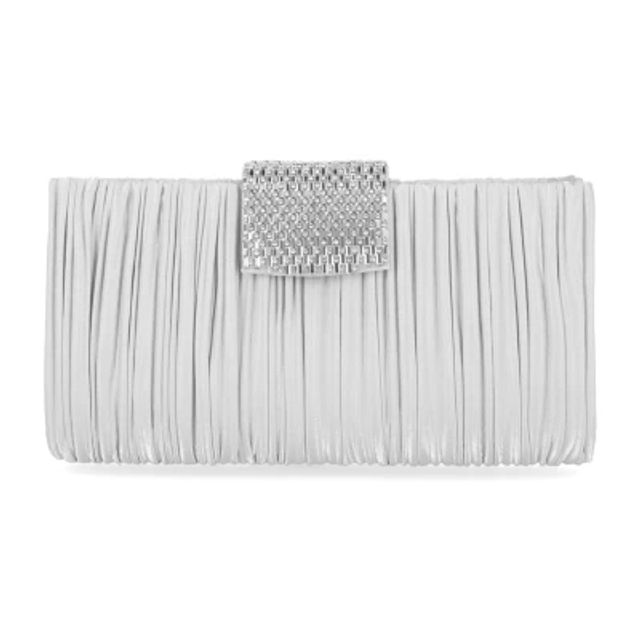 Jcpenney deals silver clutch