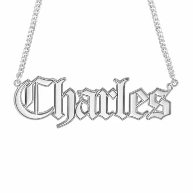 Jcpenney nameplate sale necklace