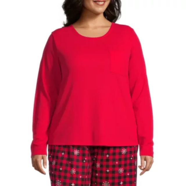 Jcp plus size discount pajamas