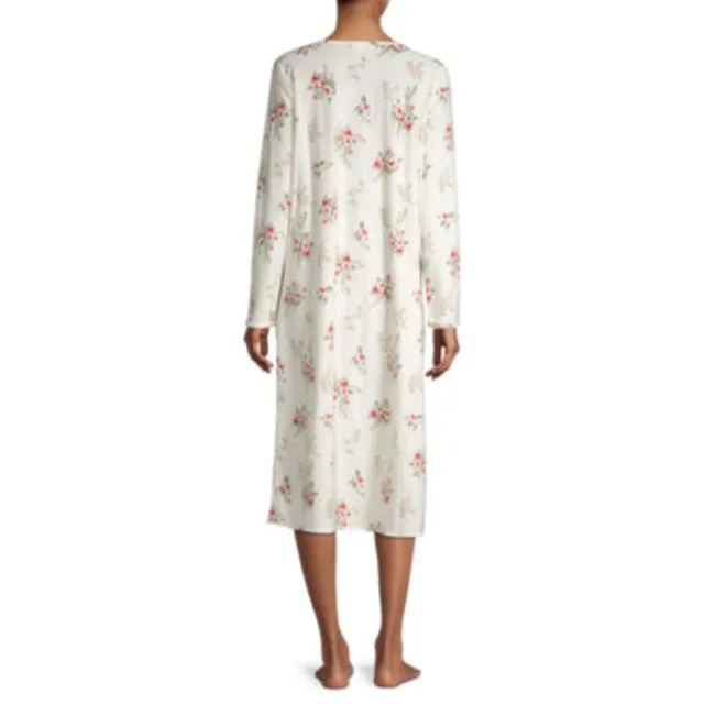 Jcpenney womens best sale flannel nightgowns