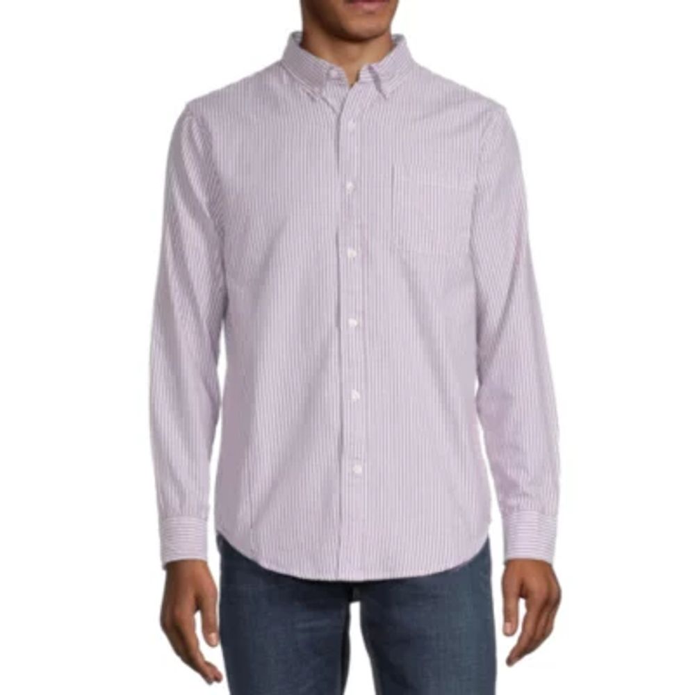 St john's bay on sale mens long sleeve shirts