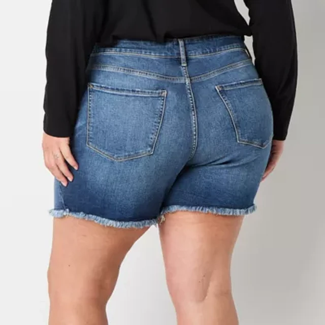 Jcpenney womens jean shorts on sale