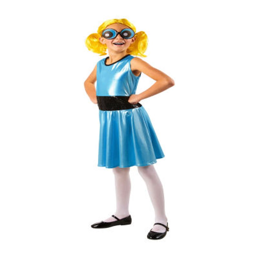 ASSTD NATIONAL BRAND Girls Bubbles Costume - The Powerpuff Girls ...