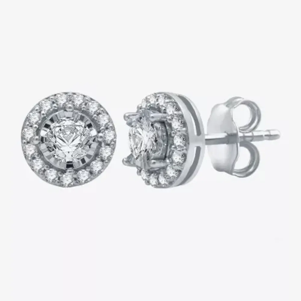 Jcpenney jewelry hot sale diamond earrings